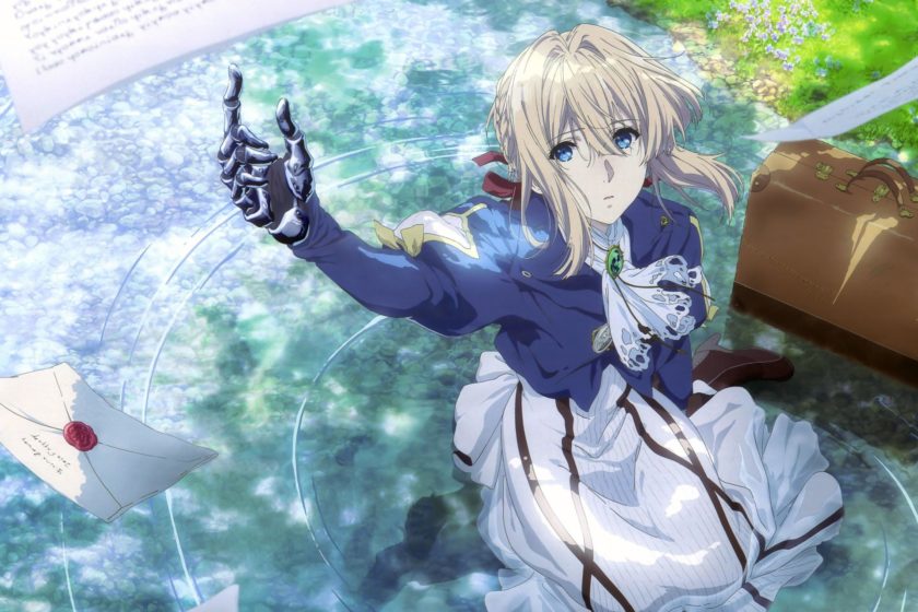 Violet Evergarden: top of gorgeous animation and art